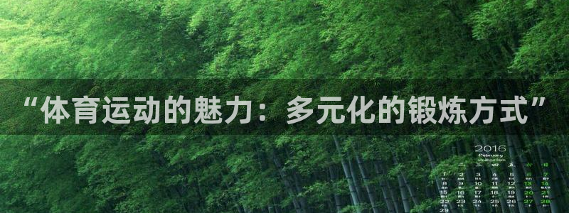 JJB竞技宝官方集团官网：“体育运动的魅力：多元化的
