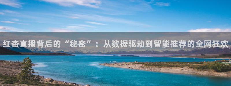 极速nba体育直播：红杏直播背后的“秘密”：从数据驱动到智能推荐的全网狂欢