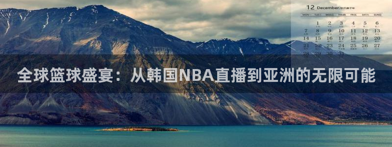 极速体育直播app下载：全球篮球盛宴：从韩国NBA直播到亚洲的无限可能